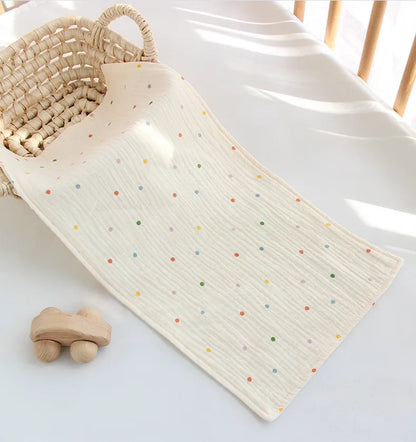 Cotton Muslin Baby Face Towel & Burp Cloth Set