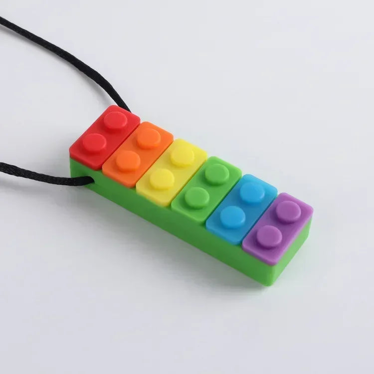 Silicone Chew Necklace for Kids with Sensory Needs