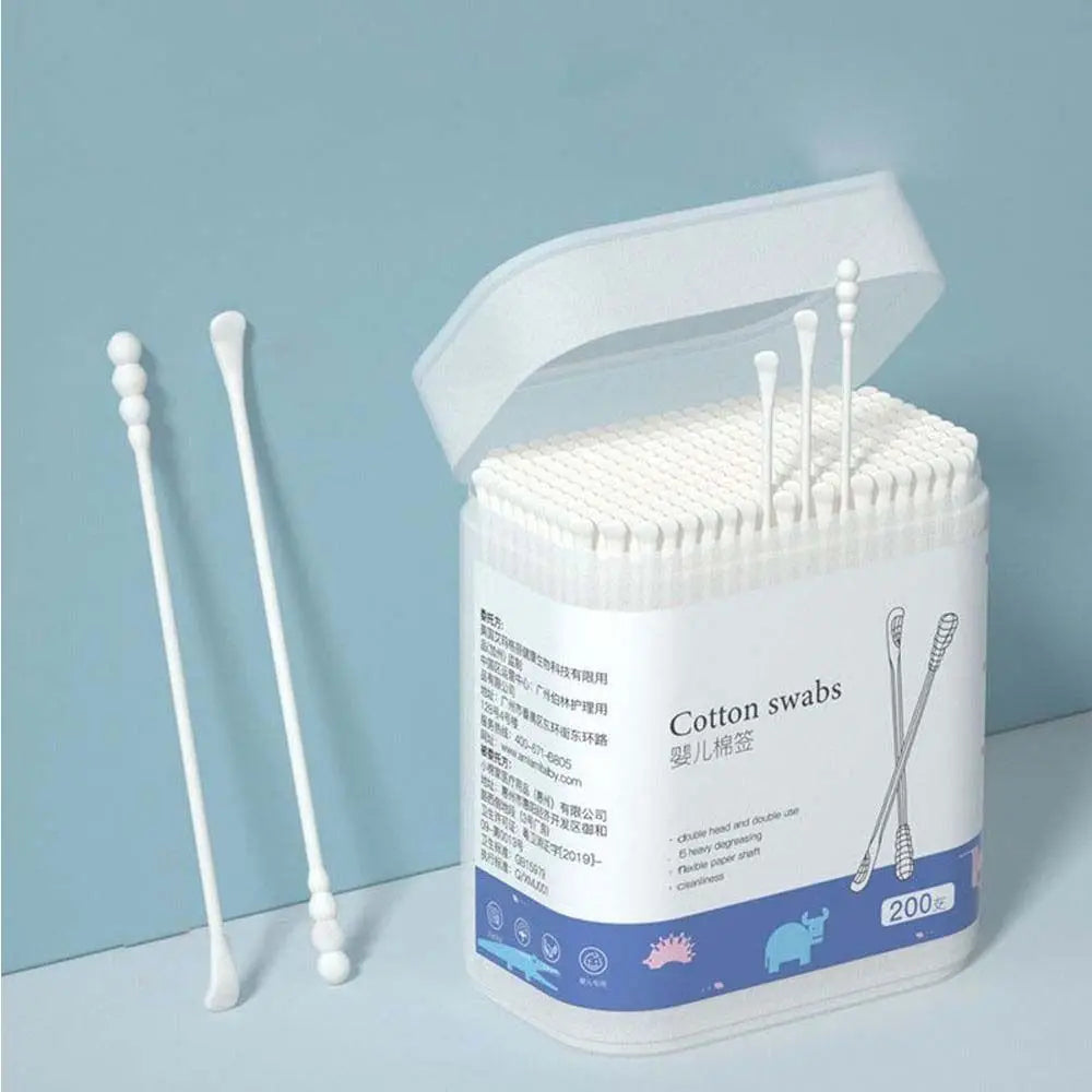 Double Headed Cotton Buds for Baby Care and Cleaning