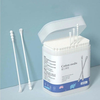 Double Headed Cotton Buds for Baby Care and Cleaning