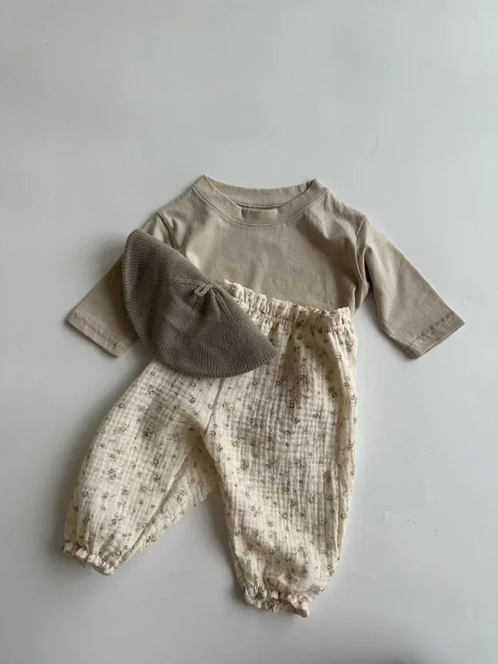 Organic Cotton Baby Pants for Newborns and Toddlers