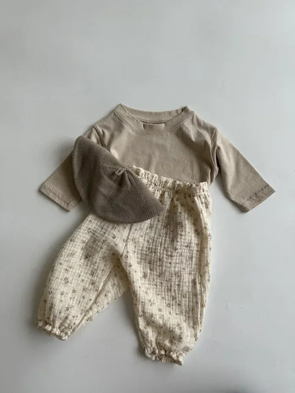 Organic Cotton Baby Pants for Newborns and Toddlers