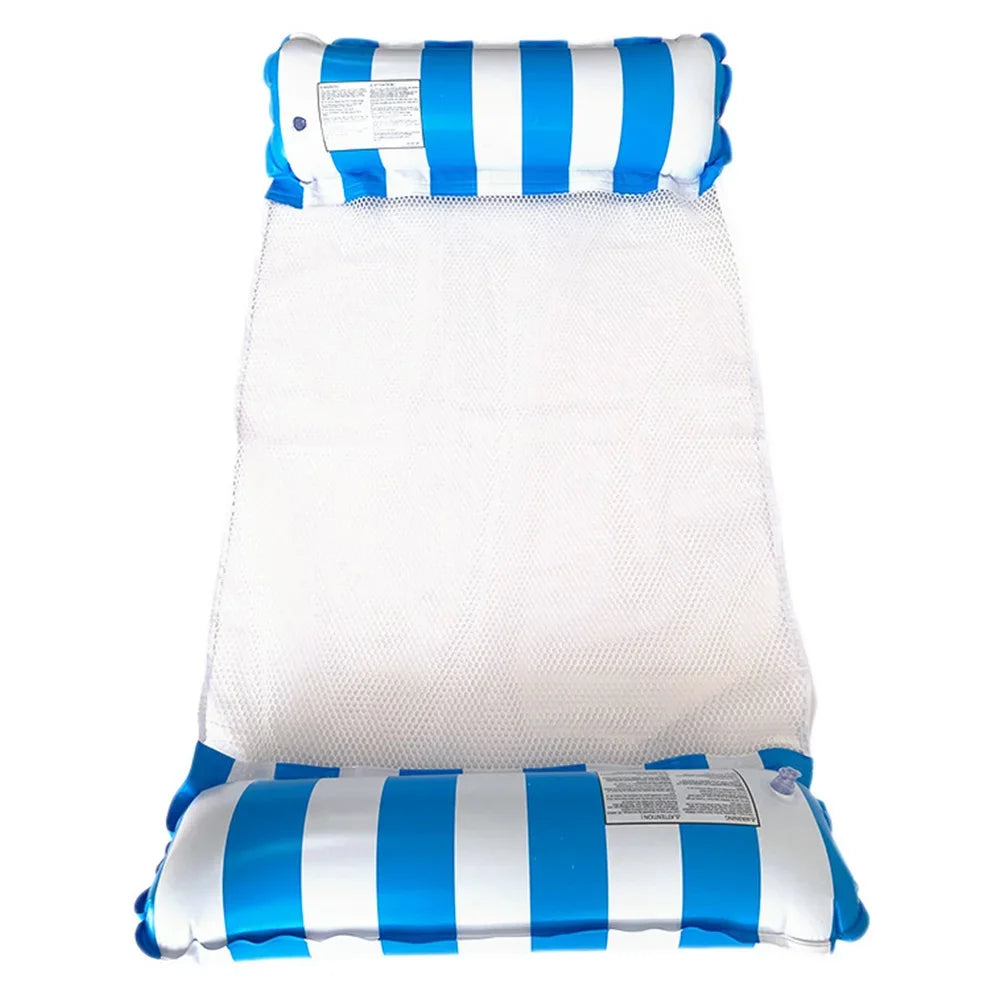 Inflatable Hammock Pool Float - Two Tube Folding Design