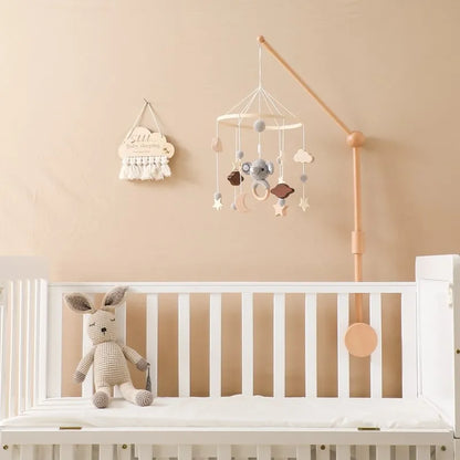 Musical Baby Cloud Rattle & Crib Mobile for Newborns