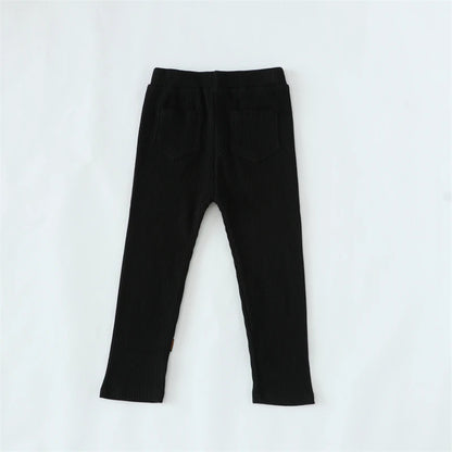 Cotton High Waist Leggings for Baby Girls and Boys