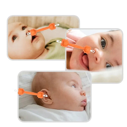 Silicone Baby Ear Wax Cleaner with Double-Headed Spoon