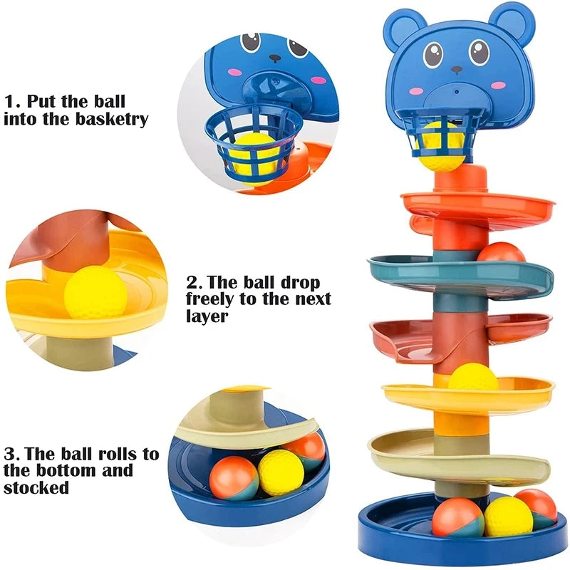 Montessori Shape Sorter for 1-2 Year Olds - Sensory Toy