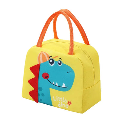 Cartoon Kinder Lunch Bag Wärmedämmung Aluminiumfolie Hochwertiges wasserdichtes Oxford-Gewebe Tragbare Lunch Bags Tote Neu