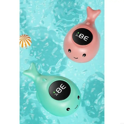 Whale Baby Bath Water Temperature Meter Floating Toy