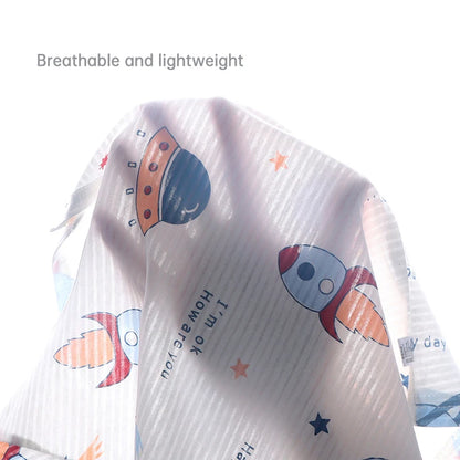 Cute Cartoon Baby Pajama Set - Short Sleeve Sleepwear