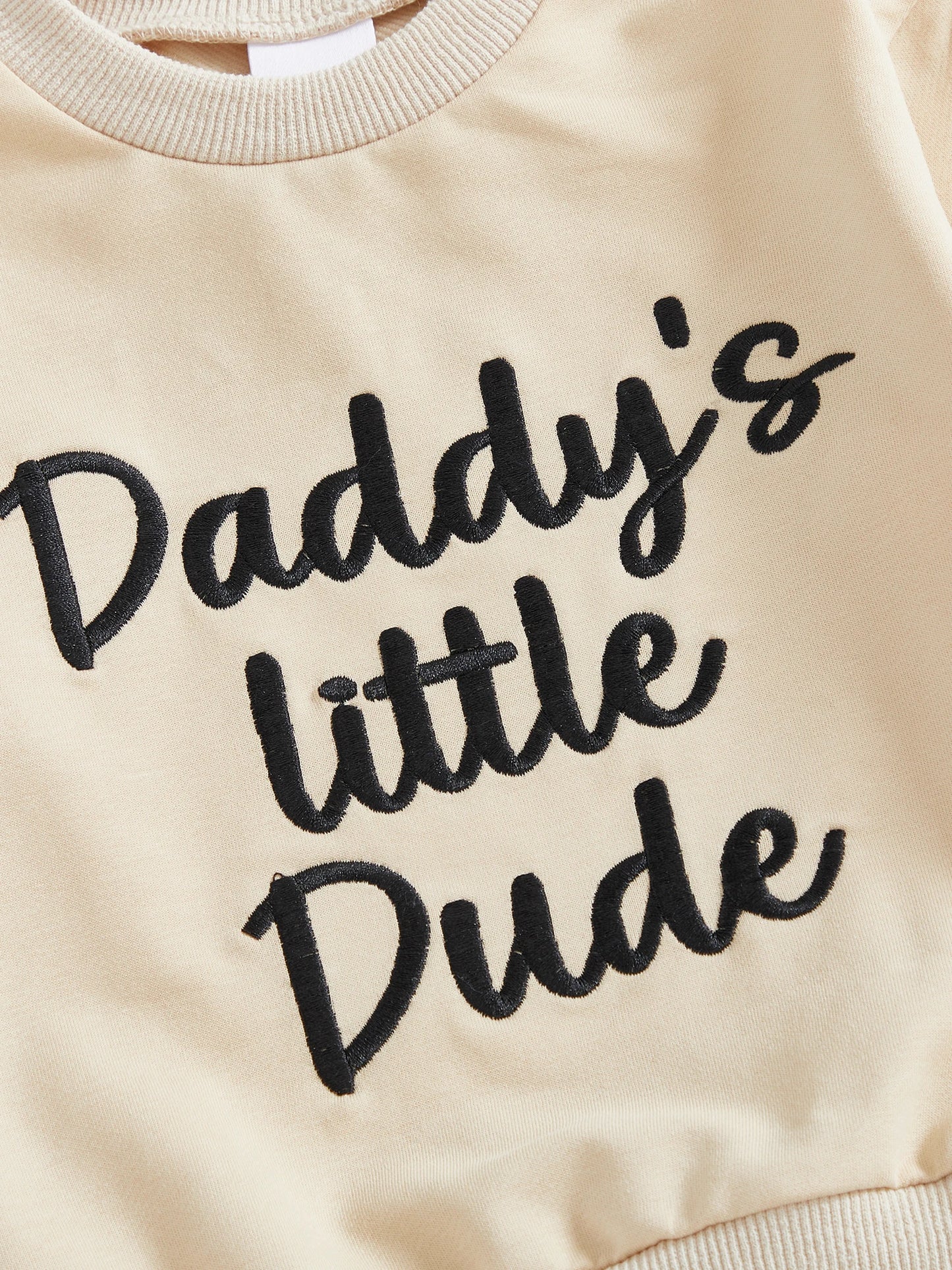 Embroidered Sweatshirt & Joggers Set for Toddler Boys