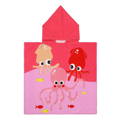 Dinosaur Hooded Bathrobe for Kids and Infants