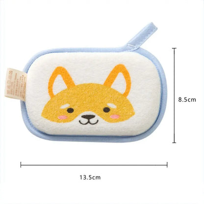 Cartoon Animal Bath Massager and Body Scrubber Sponge