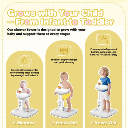 Portable Baby Bath Support Stand for Easy Bath Time