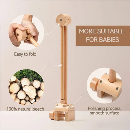 Baby Crib Music Box Rattle - Soothing Toy for Newborns