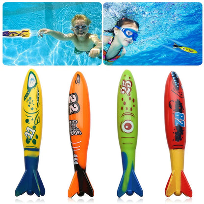 Shark Rocket Water Toy for Kids – Pool Dive Game