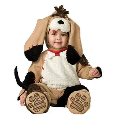 Infant Baby Girls' Holiday Costume Rompers - Lion & Dinosaur