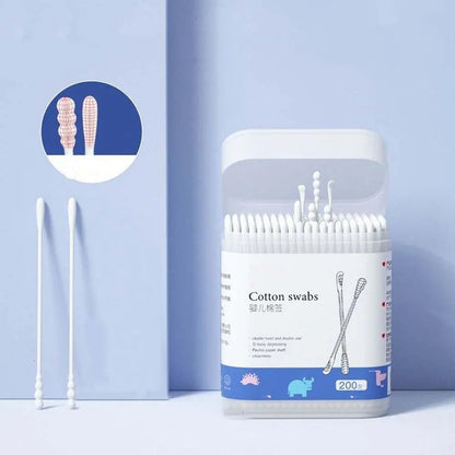 Double Headed Cotton Buds for Baby Care and Cleaning