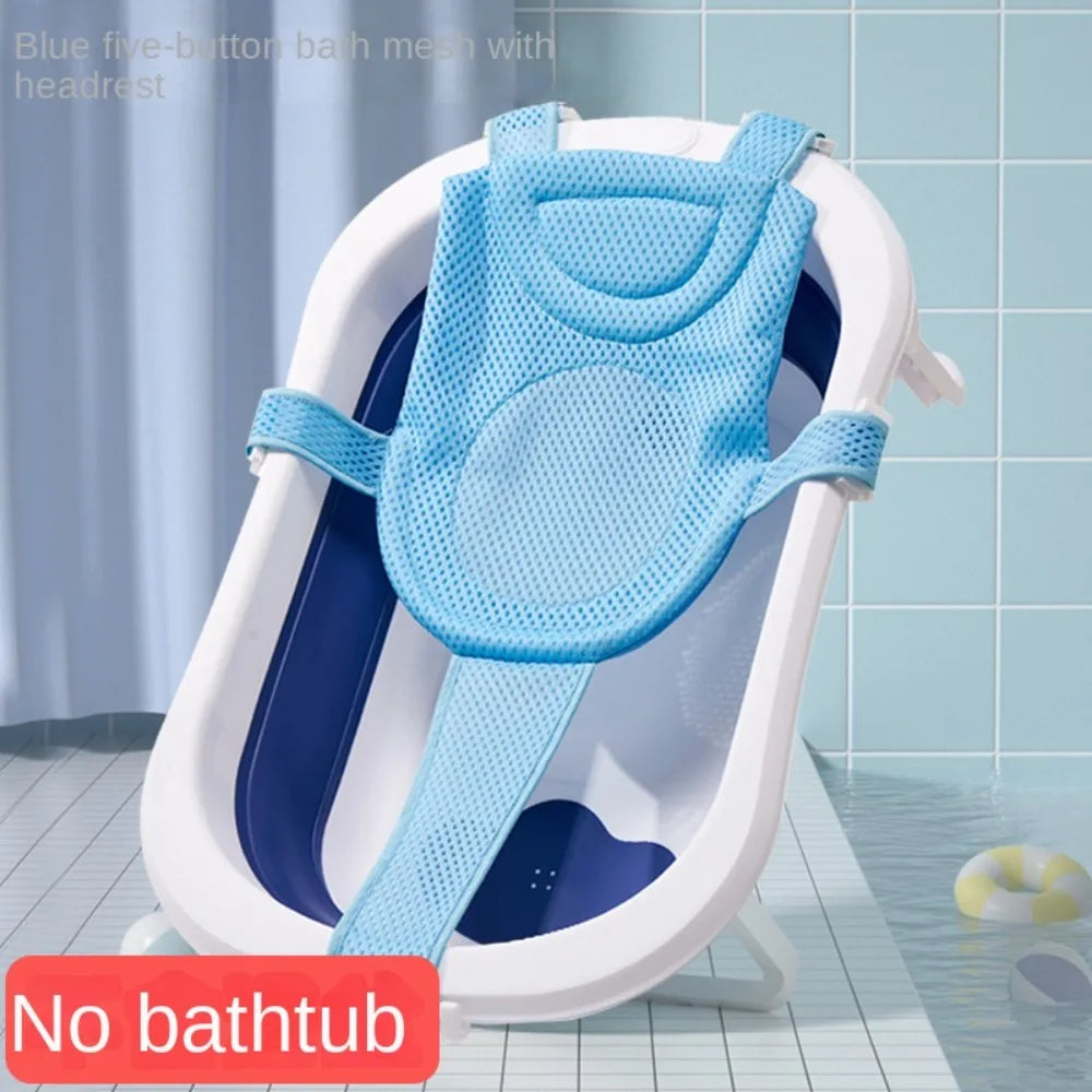 Adjustable Anti-Slip Baby Bath Cushion and Pillow Mat
