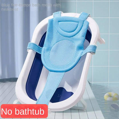 Adjustable Anti-Slip Baby Bath Cushion and Pillow Mat