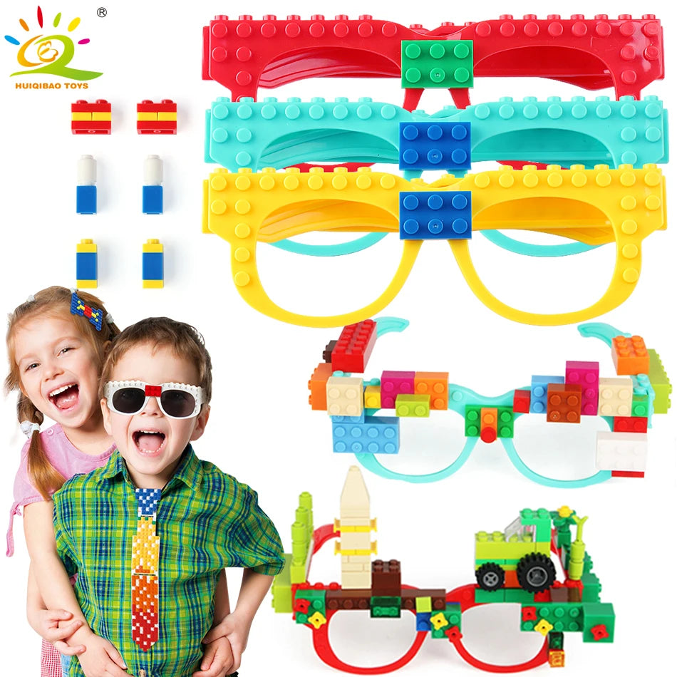 DIY Building Block Glasses Baseplate for Party Decor