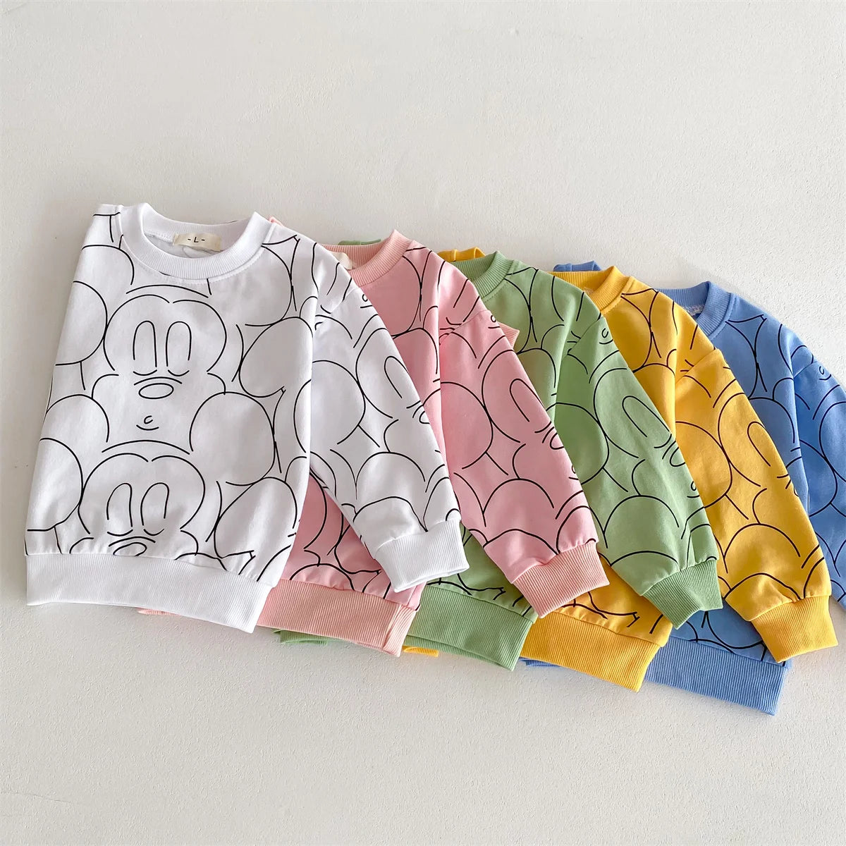 Mickey Mouse Baby Sweatshirt Set for Toddler Boys and Girls