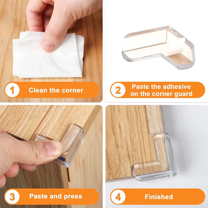 Baby Safety Corner Protectors & Socket Covers Set