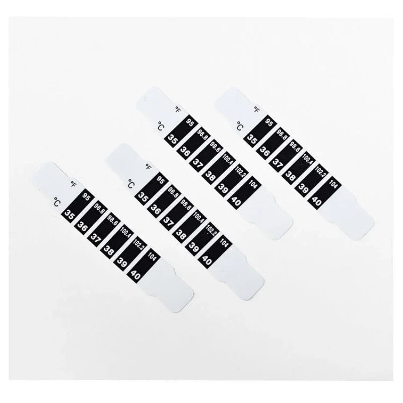 2pcs Body and Forehead Temperature Stickers for Babies and Kids