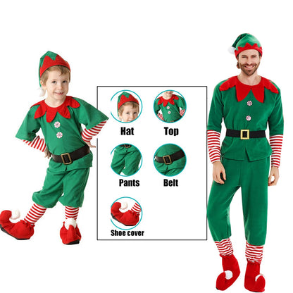 Baby Christmas Outfit - Elf on the Shelf Costume for Babies & Kids | Family Christmas Costume Set