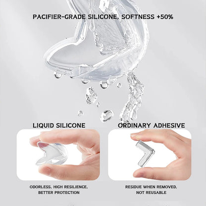 Baby Corner Protectors - Soft Silicone Safety Bumpers 4pcs