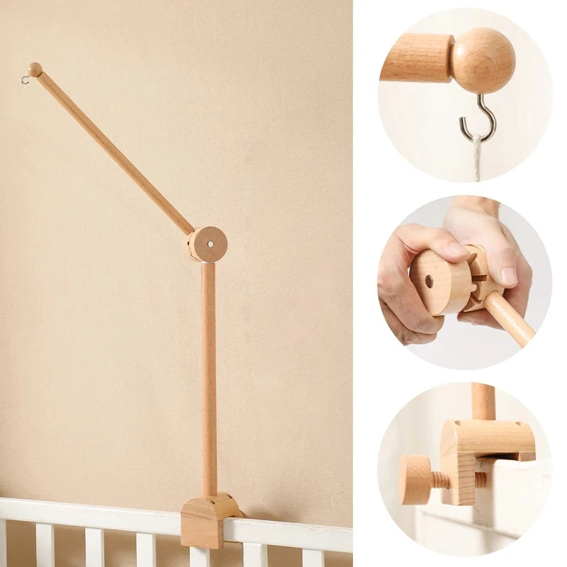Baby Crib Music Box Rattle - Soothing Toy for Newborns