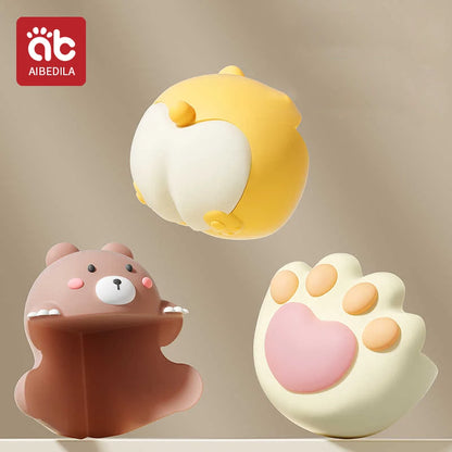 Silicone Corner Protectors for Baby Safety - Cute Cartoon Design