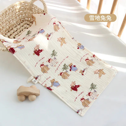 Cotton Muslin Baby Face Towel & Burp Cloth Set