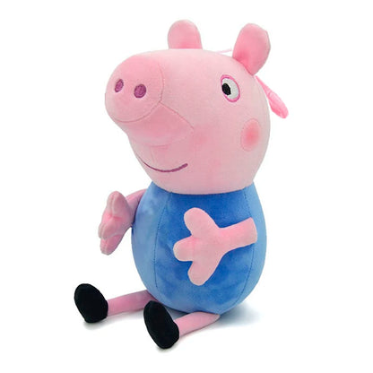 19 cm 100 % ekte PEPPA PIG utstoppet myk dukke Peppa George Zoe Suzy Rebecca Emily Danny Pedro bjørn Dinosaur Barn Plysj leketøy
