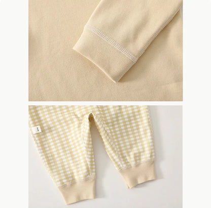 Autumn Baby Overalls and Long Sleeve Top Set for Kids