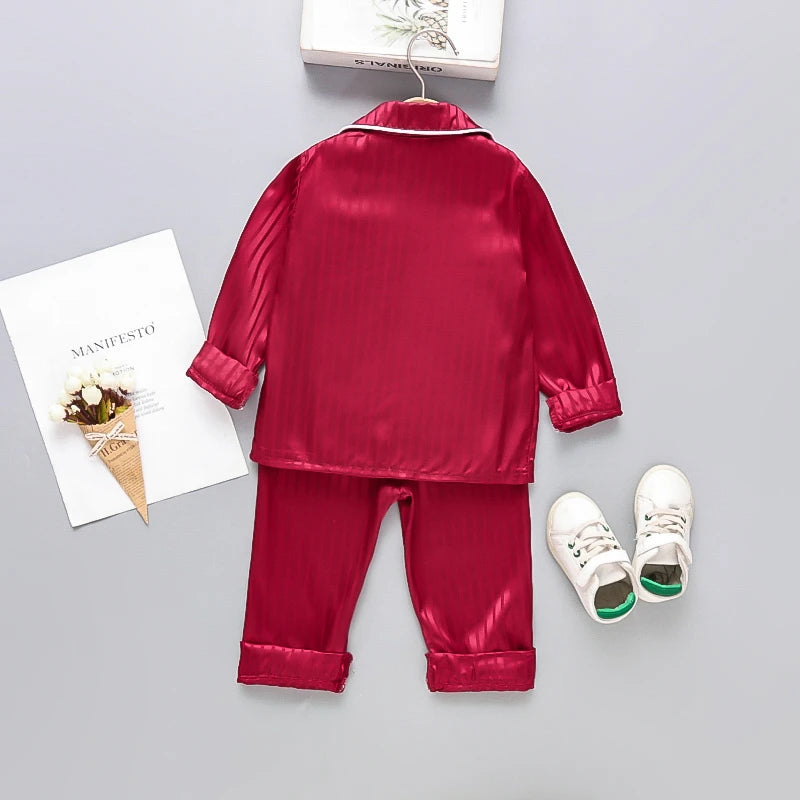 Baby Boys and Girls Long Sleeved Pajama Set 2-Piece Outfit