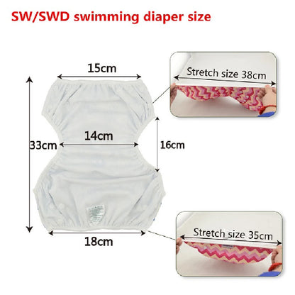 Reusable Swim Diaper for Babies Under 1 Year Old