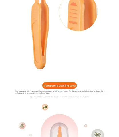 Baby Nasal Tweezers for Safe Toddler Nose Cleaning