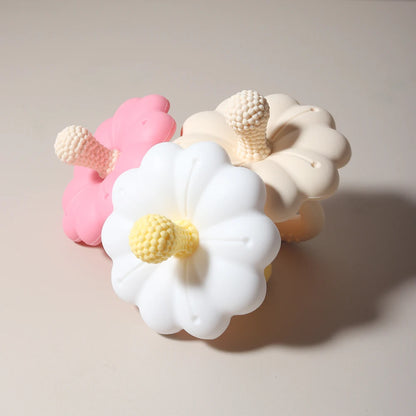 Anneau de dentition en silicone en forme de fleur pour bébé, grande taille, sans BPA, offre spéciale, 2024