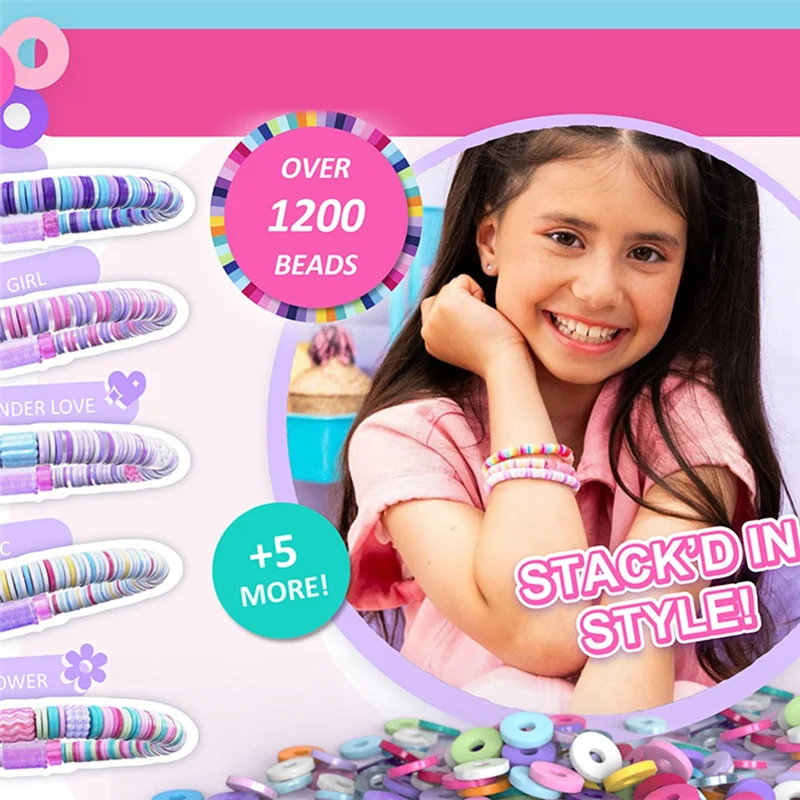 Bracelet Making Kit for Girls - DIY Friendship Craft Set