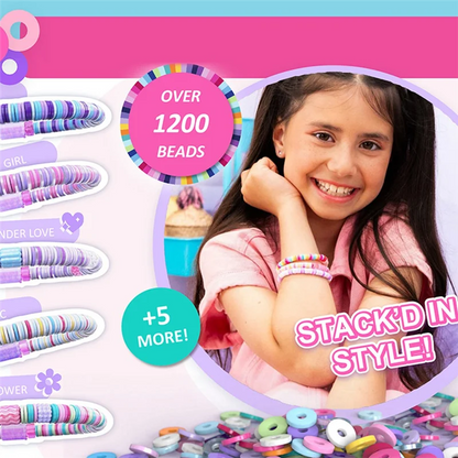 Bracelet Making Kit for Girls - DIY Friendship Craft Set