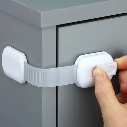Child Safety Cabinet Locks - Adhesive Drawer Latches