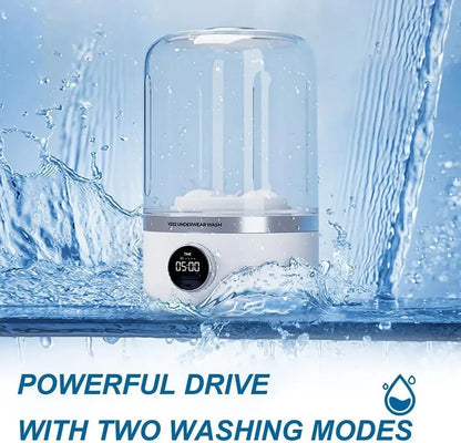 Portable Mini Washing Machine for Underwear and Socks