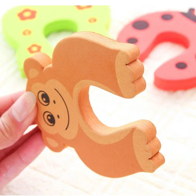Baby Safety Door Stopper - Child Finger Protector Animals