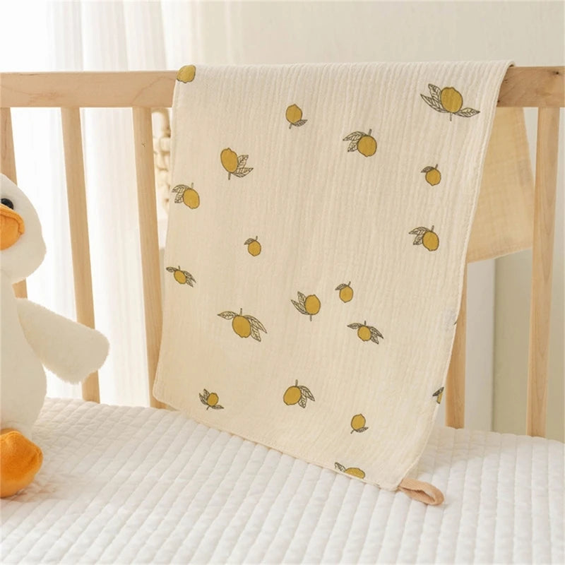 Cotton Muslin Baby Face Towel & Burp Cloth Set