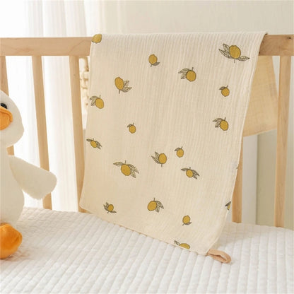 Cotton Muslin Baby Face Towel & Burp Cloth Set