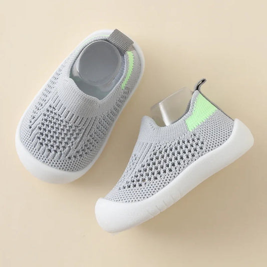 Breathable Mesh Slip-On Sneakers for Toddlers 0-3T