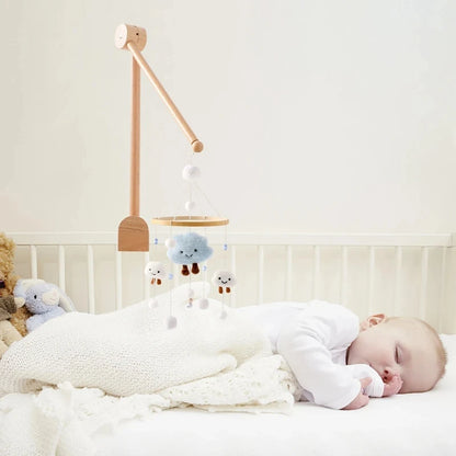 Baby Crib Music Box Rattle - Soothing Toy for Newborns