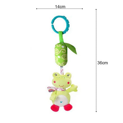 Plush Baby Rattles and Teething Toys for Early Learning