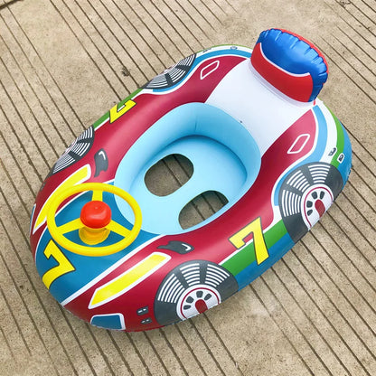 Inflatable Baby Swim Ring - Toddler Float Seat for Water Fun